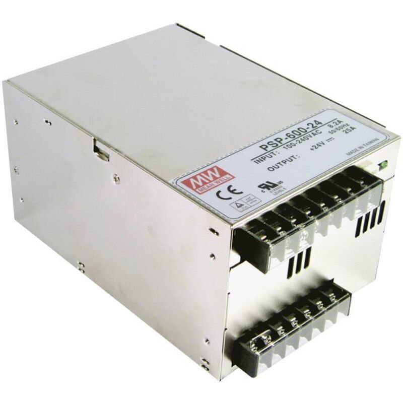 PSP-600-24 Alimentation à découpage 24 v/dc 25 a 600 w - Mean Well
