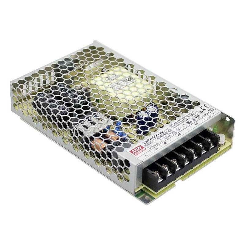 Mean Well - Alimentation à découpage LRS-150F-12 12.5 a 150 w 12 v/dc W201861