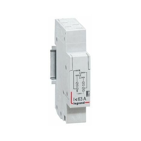 Module d'alimentation pour peigne tétrapolaire tête de groupe HX³ horizontal - section 6mm² à 16mm² - 1 module - 406298 - LEGRAND