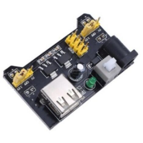 Module d'alimentation pour plaque d'essai MB-102, module régulateur de tension CC à double sortie 5V/3,3V.