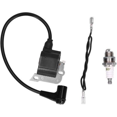 Module d'Allumage avec Bobine et Bougie pour Tronçonneuse JONSERED 450 455 525 535 490 590 - Kit Complet Prêt à Monter