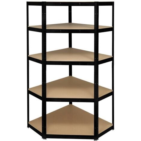 Module d'angle pour étagère de stockage TOOLCRAFT TO-8701224 175 kg (l x H x P) 700 x 1800 x 700 mm métal (thermolaqué)