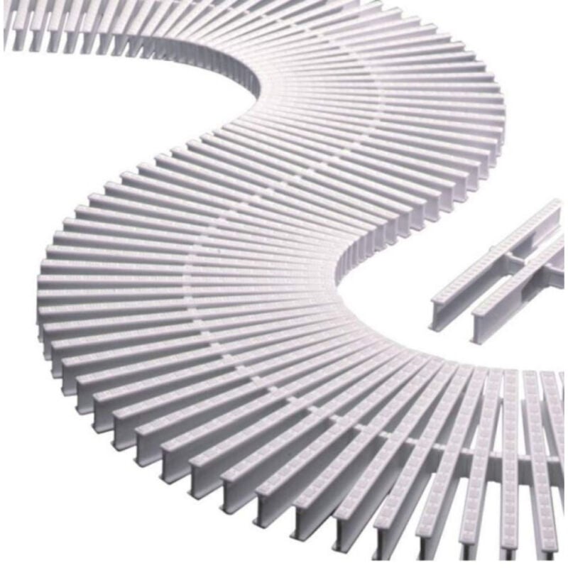 Module de 45 grilles pour courbes, Mesures 1 mètre, hauteur 22 mm, largeur 245 mm