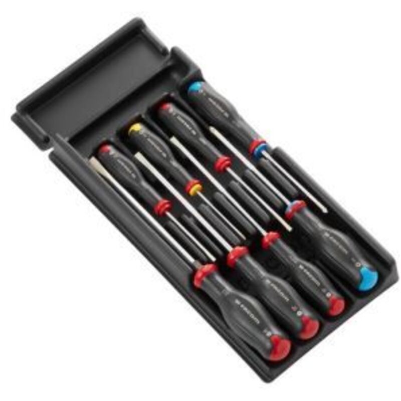 Jeu de tournevis Facom Protwist Phillips, Pozidriv, tête plate 8 pièces ( Prix pour 1 )