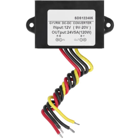 Module de Boost DC-DC 12V/24V 5A 120W - Alimentation de Puissance Haute Efficacité GYVRMSDS122405