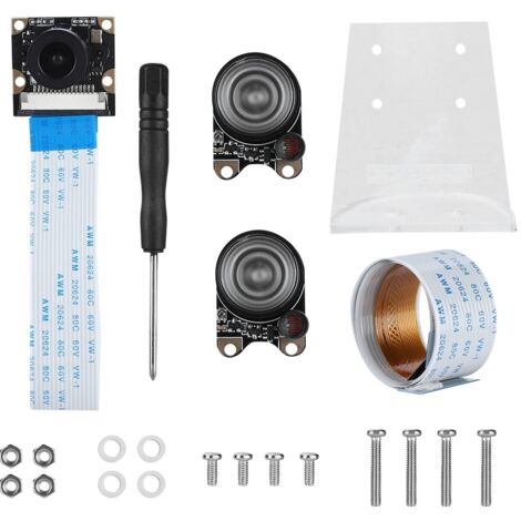 Module de caméra de vision nocturne pour Raspberry Pi 3B+/3B/2B/B+/ZERO W, compatible avec les modèles 1.3 et ZERO.