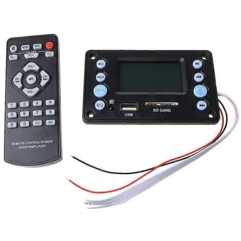 Module de carte de port d'encodeur de volume principal avec décodeur MP3 compatible Bluetooth