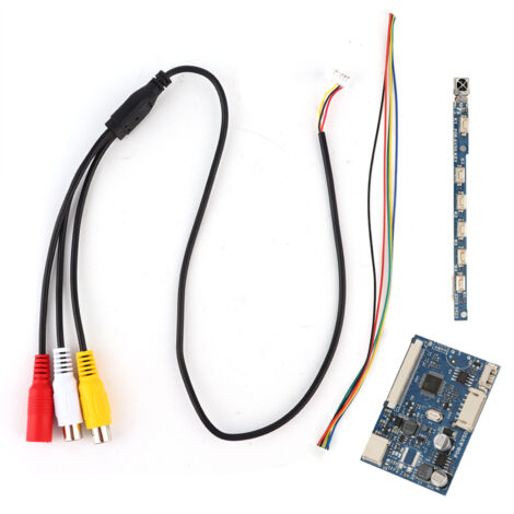 Module de carte pilote unique 50 broches, entrée signal AV 2 canaux pour écrans LCD 7, 9 et 10,1 pouces