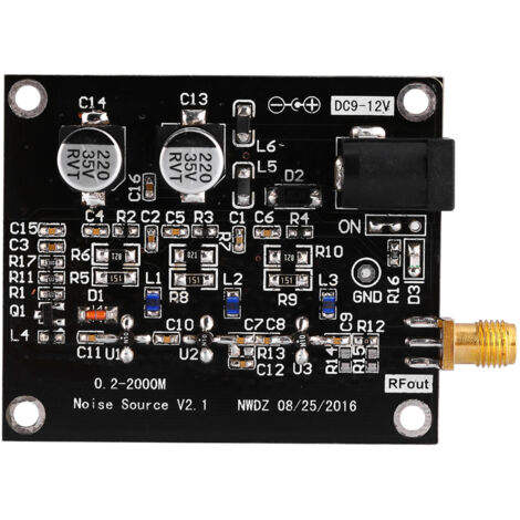 Module de carte Source de bruit de piste 1.5GHz, filtre à haute planéité, amplificateur d'antenne noir, 1 pièce