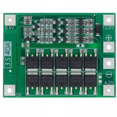 Module de charge Li-Ion 3S 40A - 12,6V