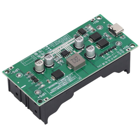 Module de charge rapide 15W 3A pour batteries 18650 lithium, convertisseur boost UPS avec sortie 9V 500mA.