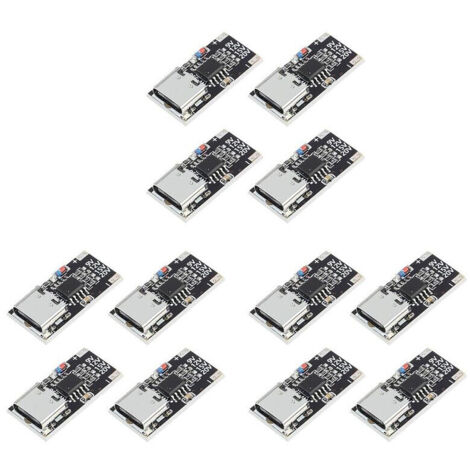Module de charge rapide USB-C PD (12 pièces)  module d'amplification de puissance PD/QC  carte leurre PD/QC  module d'amplification de puissance USB Type-C vers 12 V.