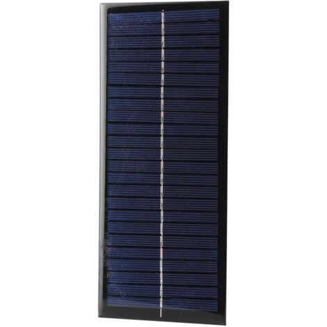 Module de chargeur de panneau solaire en silicium polycristallin, 2.5W 12V, DIY, pour le chargement du téléphone