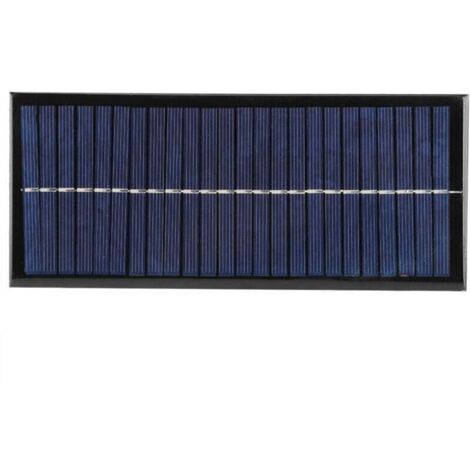 Module de chargeur de panneau solaire en silicium polycristallin DIY 2,5W 12V pour chargeur de téléphone