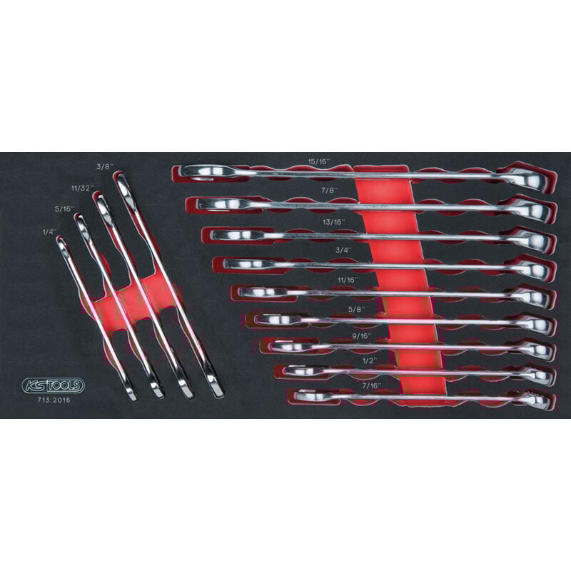 Kstools - Module de clés mixtes ultimate® en pouces, 13 pièces