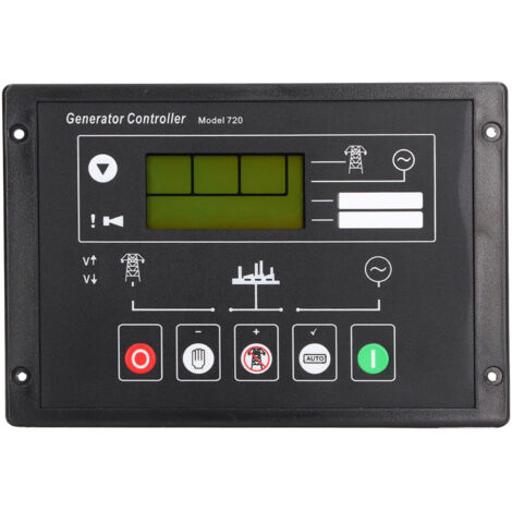 Module de commande de démarrage automatique du générateur, surveillance LED, fonction de protection, assistance à la télécommande