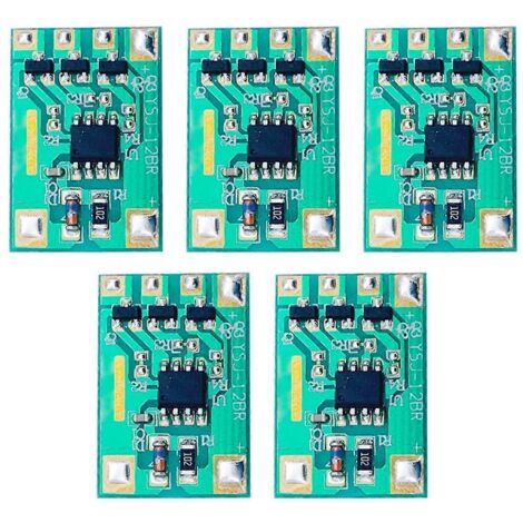 Module de commande de lampe respirante à variateur automatique (5 pièces) DC 3-12V--
