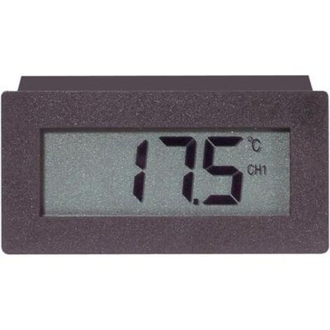 MODULE DE COMMANDE DE TEMPÉRATURE 2 CANAUX VOLTCRAFT® TCM 220 DE -30 À +70 °C DIMENSIONS ENCASTRÉES 45,5 X 22 MM