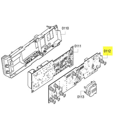 MODULE DE COMMANDE pour LAVE LINGE BOSCH - 00658648