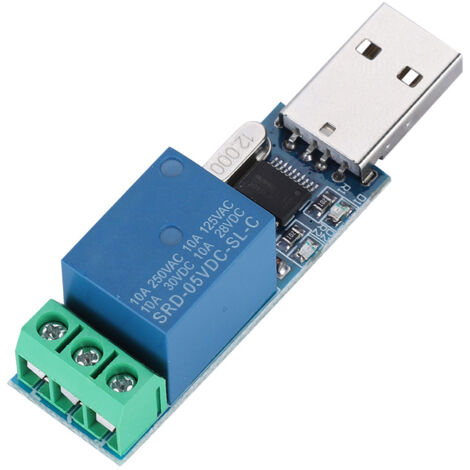 Module de Commande Relais USB LCUS-1, Interrupteur Intelligent Contrôle par Port USB