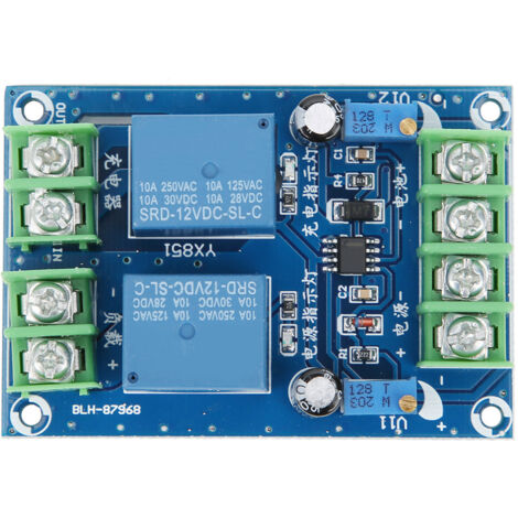 Module de Commutation Automatique 12V 10A - Contrôleur d'Alimentation de Secours