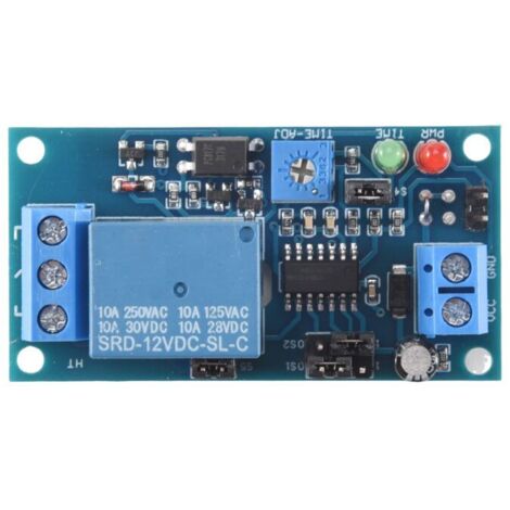 Module de Commutation Mise en Marche / D'ArrêT Relais Retard 12 V CC avec Minuterie