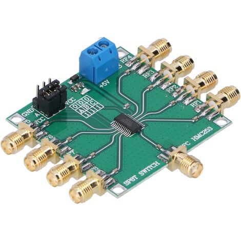 Module de commutation RF 1 ouvert 8 composants électroniques de communication radio HMC253 DC‑2,5 GHz