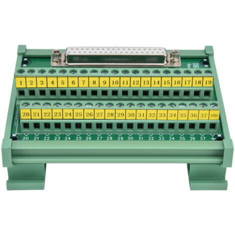 Module de connecteur de plaque d'adaptateur de bornier PCB femelle DC 60V DB37-M7