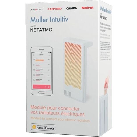 Module de connexion Muller Intuitiv avec Netatmo blanc - Intuis