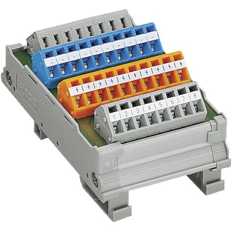 Module de connexion pour 8 capteurs à 3 conducteurs CAGE CLAMP® série 236 WAGO 289-664 D24601