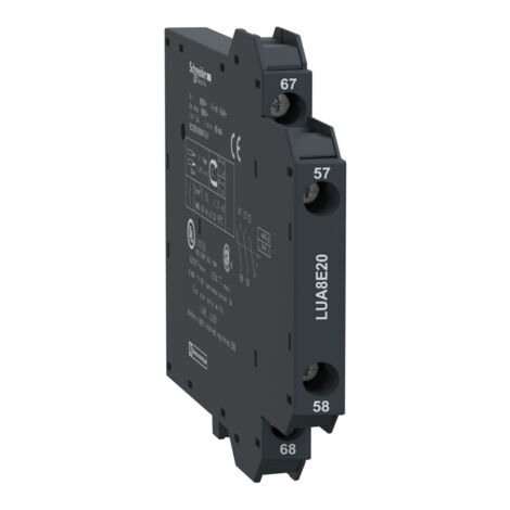 module de contrôle de déconnexion de l'alimentation - tesys u - schneider electric lua8e20