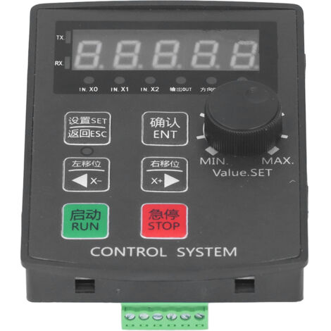 Module de contrôle de mouvement du moteur, servo pas à pas, affichage à 5 chiffres, Communication de limite, DC 12-24V