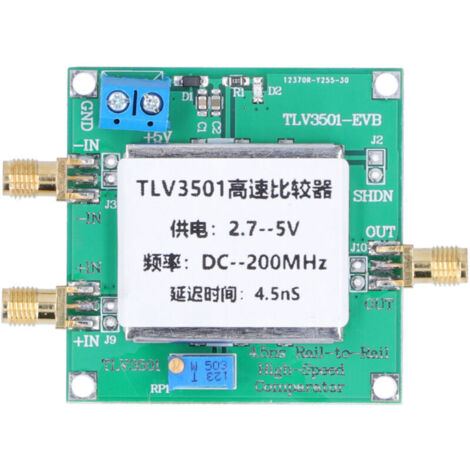 Module de contrôle numérique pour circuits de conversion, front-end de mise en forme de signaux périodiques haute vitesse, comparateur large tension.