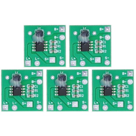 Module De Contrôleur De Lampe Solaire 5pcs 9012 1.2v Carte De Circuit De Module De Contrôleur De De Batterie De Contrôle De La Lumière Pour Lampes De Pelouse Solaires Lampe Murale