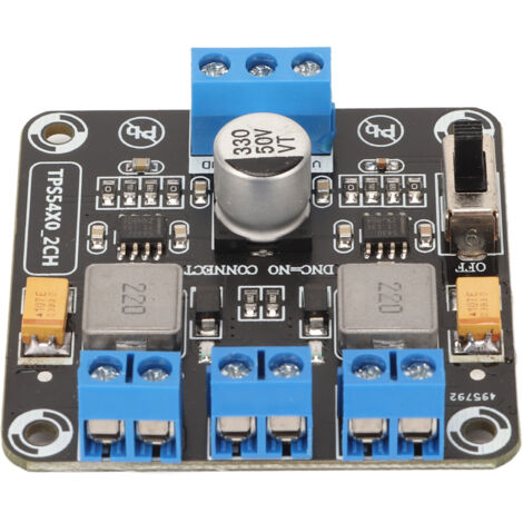 Module de conversion DC-DC TPS5430, double sortie 12V/15V, protection inverse, régulateur de tension bas bruit