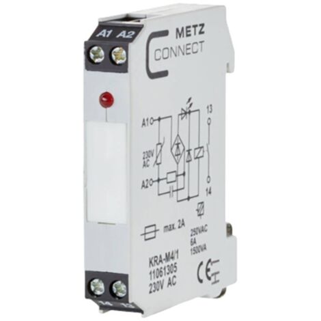 Module de couplage 230 V/AC (max) 1 NO (T) Metz Connect 11061305 1 pc(s)