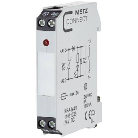Module de couplage 24 V/AC (max) 1 NO (T) Metz Connect 11061325 1 pc(s) C873752