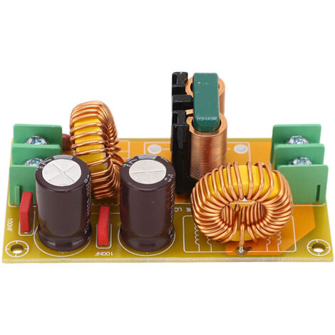 Module de filtre EMI, interférence électromagnétique, alimentation DC, carte de Suppression LC 50V 10A