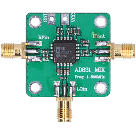 Module de mélangeur haute fréquence RF 1-500MHz AD831, convertisseur radio monocristallin pour applications de bande passante