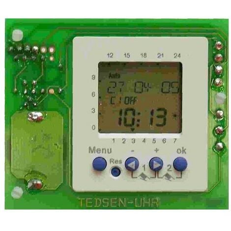 Interrupteur horaire numérique Geca TM1-N 1GG/7GG 2 modules din 32002736