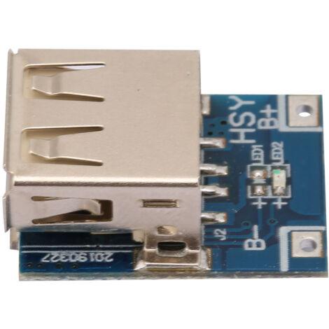 Module de protection charge/décharge USB - 10 unités, 5V 1A avec boost de tension