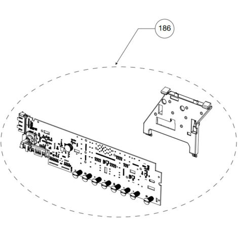 Module de puissance lave-linge d'origine