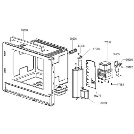 MODULE DE PUISSANCE REP 99275 POUR MICRO ONDES SMEG - 811652128
