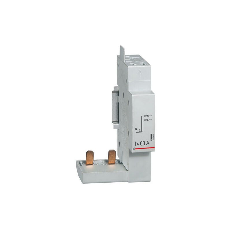 Legrand - Module de raccordement par peigne pour DX³ , DX³-ID et DX³-IS - à borne automatique - 2P jusqu'à 63A - 1 module