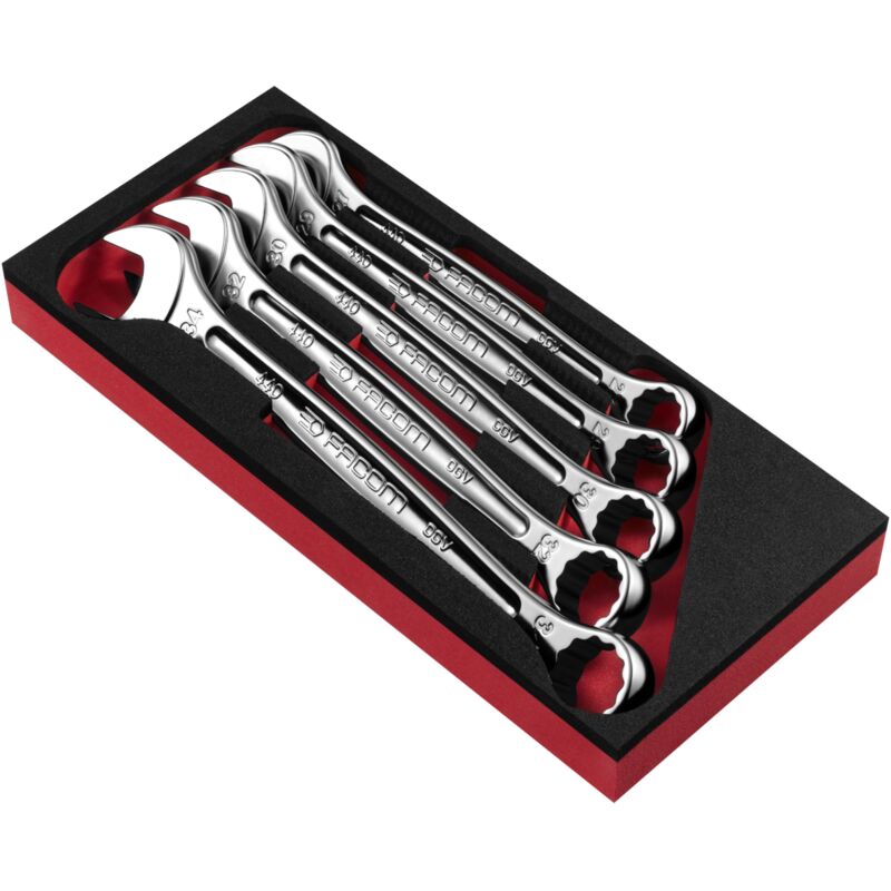 Module mousse de clés mixtes 440 grandes dimensions pour servante FACOM MODM.440 2PB - vue 3