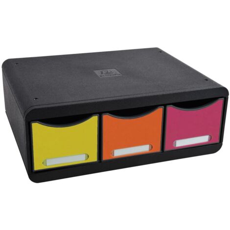 Module de rangement Exacompta Iderama Toolbox 3 tiroirs