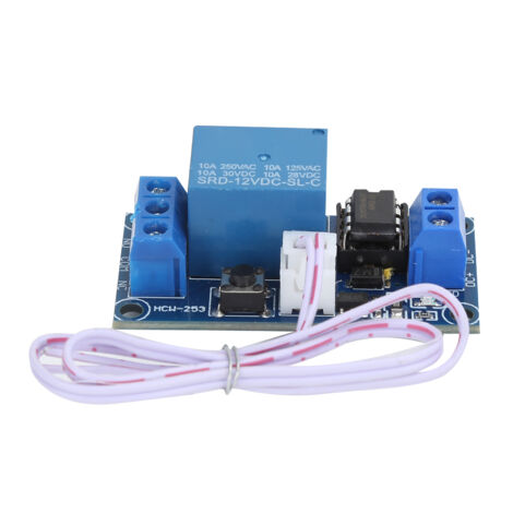 Module de relais bistable - Commande de verrouillage automatique par bouton unique (12V DC)