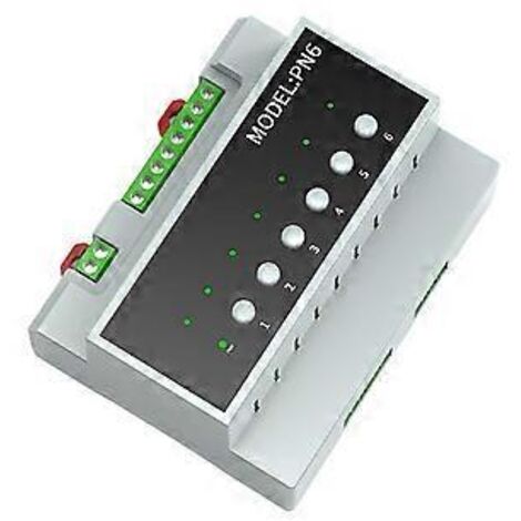 Module de relais intelligent Zigbee 6 canaux Tuya, module de commande à distance pour appareils électroménagers, compatible avec les interrupteurs à 3 voies.