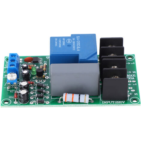 Module de relais temporisé RD1032-30S 220VAC, interrupteur 30A avec potentiomètre réglable