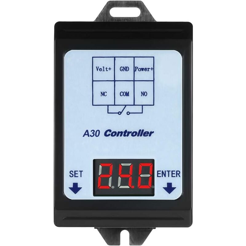 Module de Surveillance de Tension, Carte Contrôleur de Relais de Retard A30-U1 DC 0-99.9V pour la Détection de Tension de Contrôle de Sous-tension de